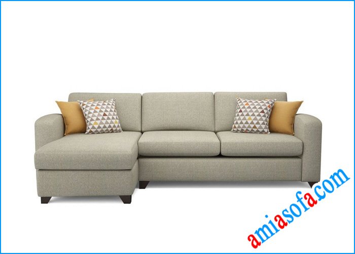 Hình ảnh mẫu sofa nỉ đẹp AmiA SFN 0307A