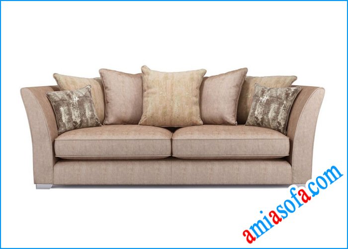 Hình ảnh mẫu sofa văng nỉ đẹp SFN 0707B