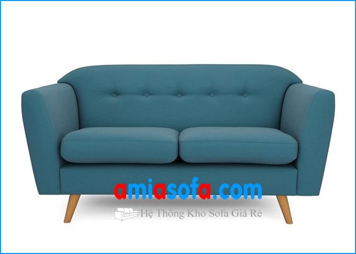 Hình ảnh mẫu sofa văng nỉ cỡ nhỏ mini SFV 1707E
