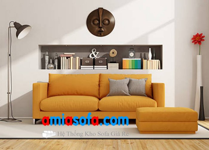 Hình ảnh mẫu sofa đẹp kê phòng khách chung cư diện tích nhỏ hẹp