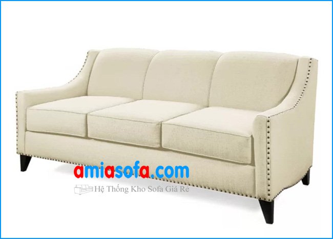 Mẫu ghế sofa văng đẹp có thiết kế săng trọng kiểu tân cổ điển
