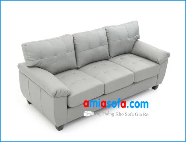 Hình ảnh mẫu ghế sofa văng đẹp bằng vải nỉ với lớp nệm mút dày êm ái