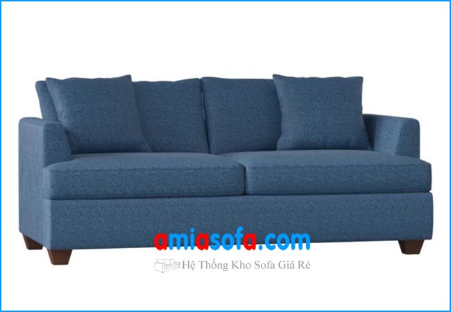 Sofa văng nỉ mềm mại với lớp nệm mút dày êm ái