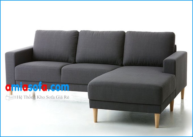 Hình ảnh bộ ghế sofa góc nỉ đẹp thiết kế hiện đại
