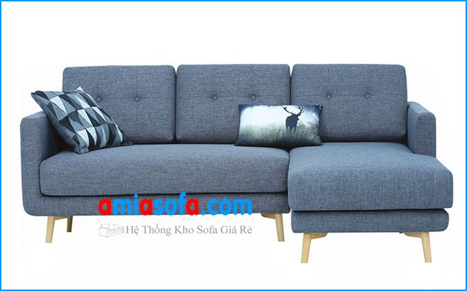 Mẫu bàn ghế sofa góc đẹp kê phòng khách thiết kế hiện đại