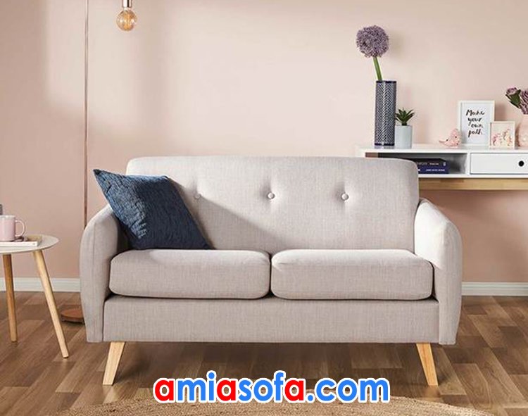 Mẫu sofa văng chân đế cao thanh mảnh đóng theo yêu cầu
