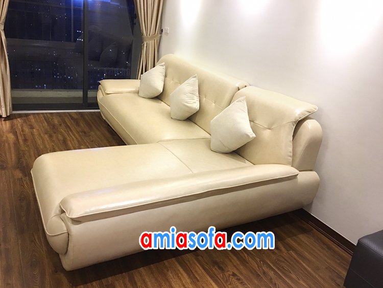 Mẫu sofa góc chữ L đẹp SFD 196 cho phòng khách hiện đại