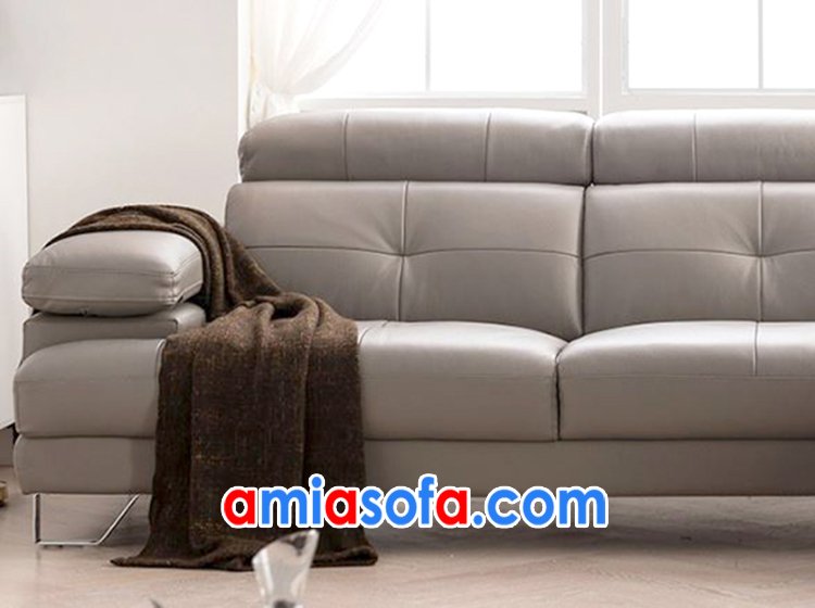 Ghế sofa da nhập khẩu cho phòng khách SFD 207