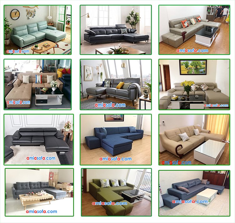 nhiều mẫu sofa góc đẹp giá rẻ tại AmiAsofa