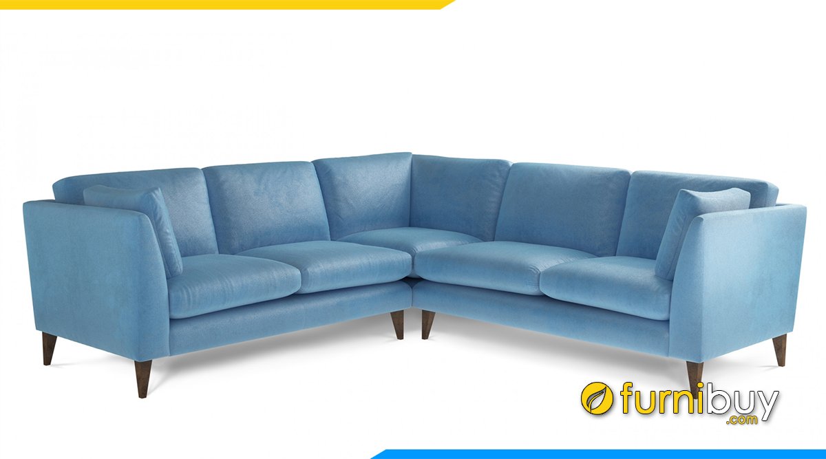 Sofa góc chữ V đẹp với kích thước phổ thông