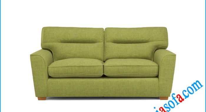 Mẫu sofa văng nỉ đẹp cỡ nhỏ mini mầu xanh cốm