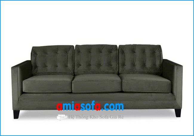 Kiểu thiết kế sofa văng với tựa tưng và hai bên cao cho cảm giác thoải mái và tư thế ngồi đẹp