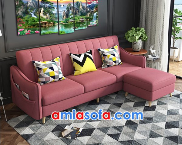 Ghế sofa nỉ văng hiện đại cho nhà chung cư