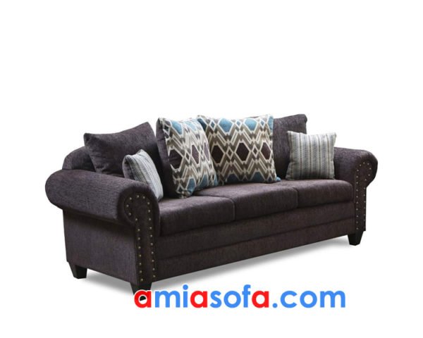 Sofa văng màu xám tro trầm ấm
