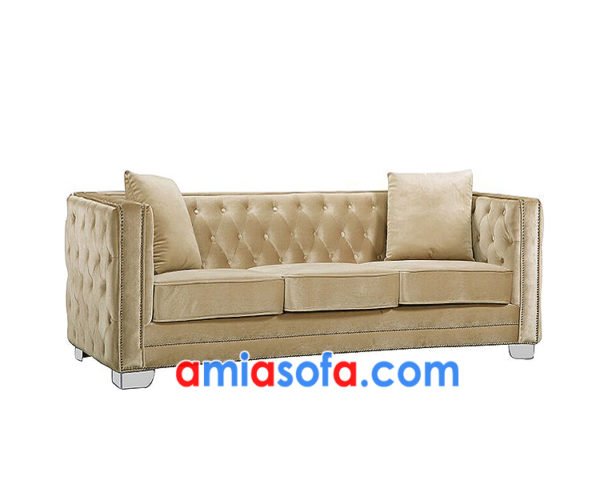 Mẫu sofa nỉ văng đẹp hiện đại