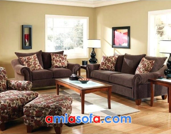 Sofa nỉ văng đẹp cho phòng khách