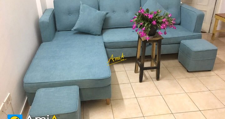 mẫu ghế sofa chung cư góc chữ L đẹp